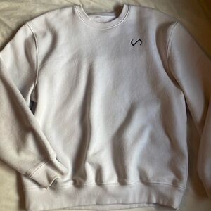 TLF White Crewneck Sweater